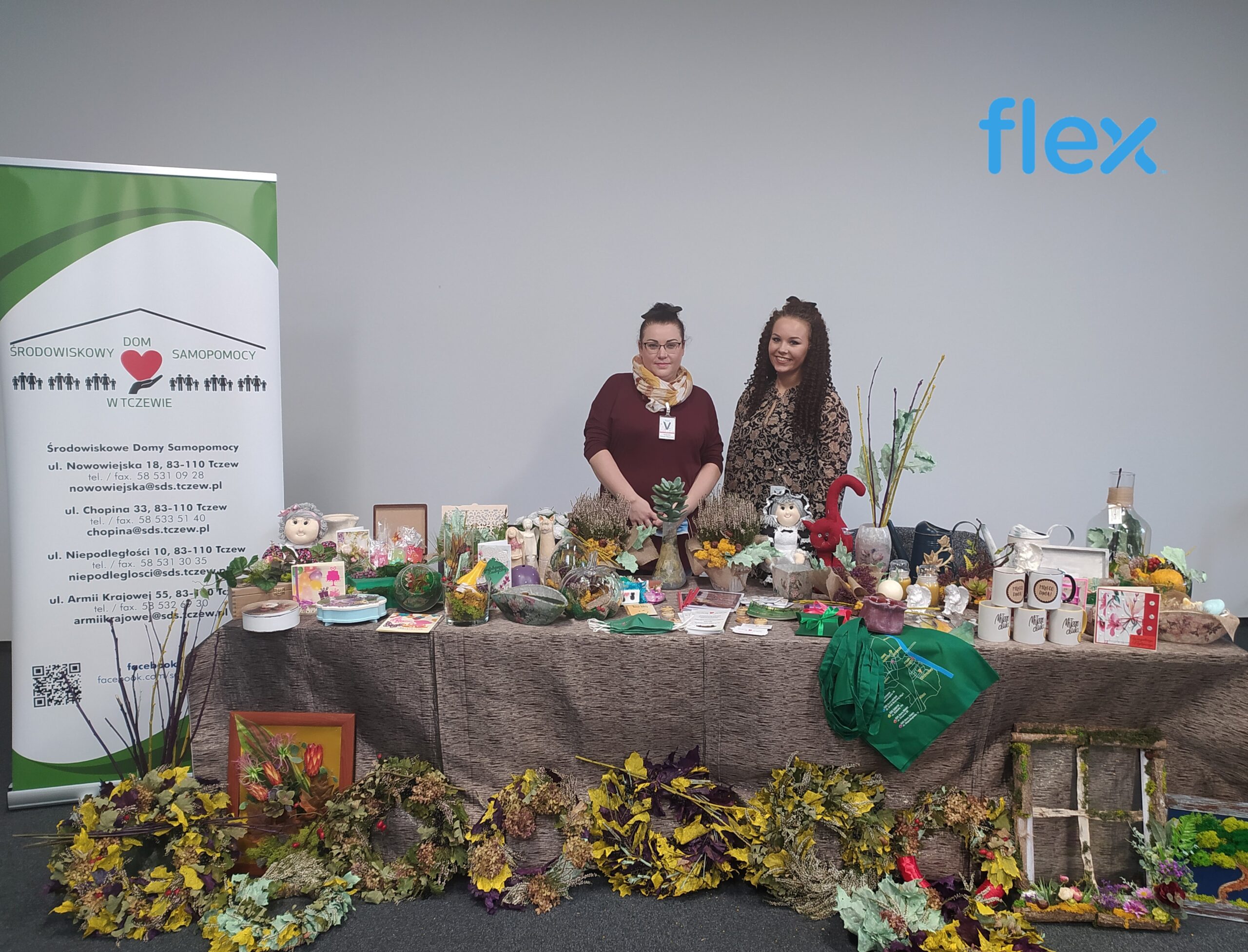 Tydzień Świadomości Osób z Niepełnosprawnością – Jarmark Jesienny w firmie Flex
