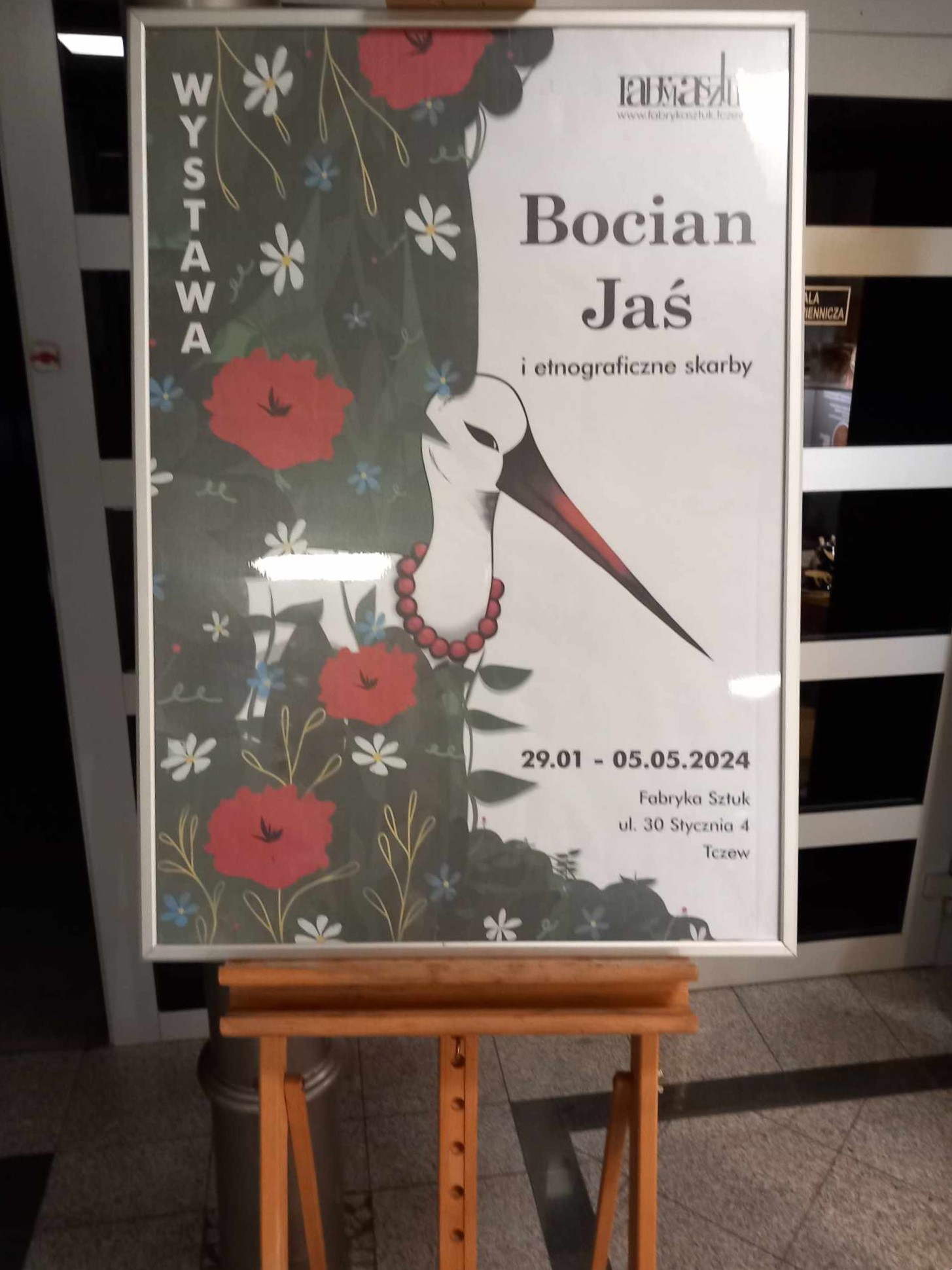 Bocian Jaś i etnograficzne skarby – wystawa w Fabryce Sztuk