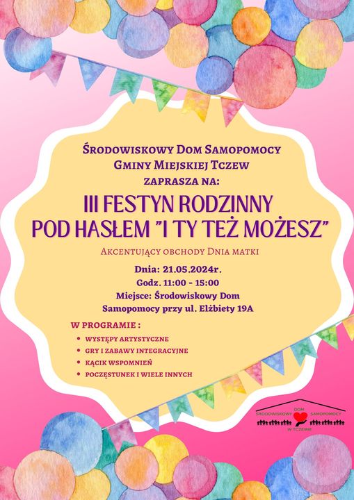 III Festyn Rodzinny – serdecznie zapraszamy!