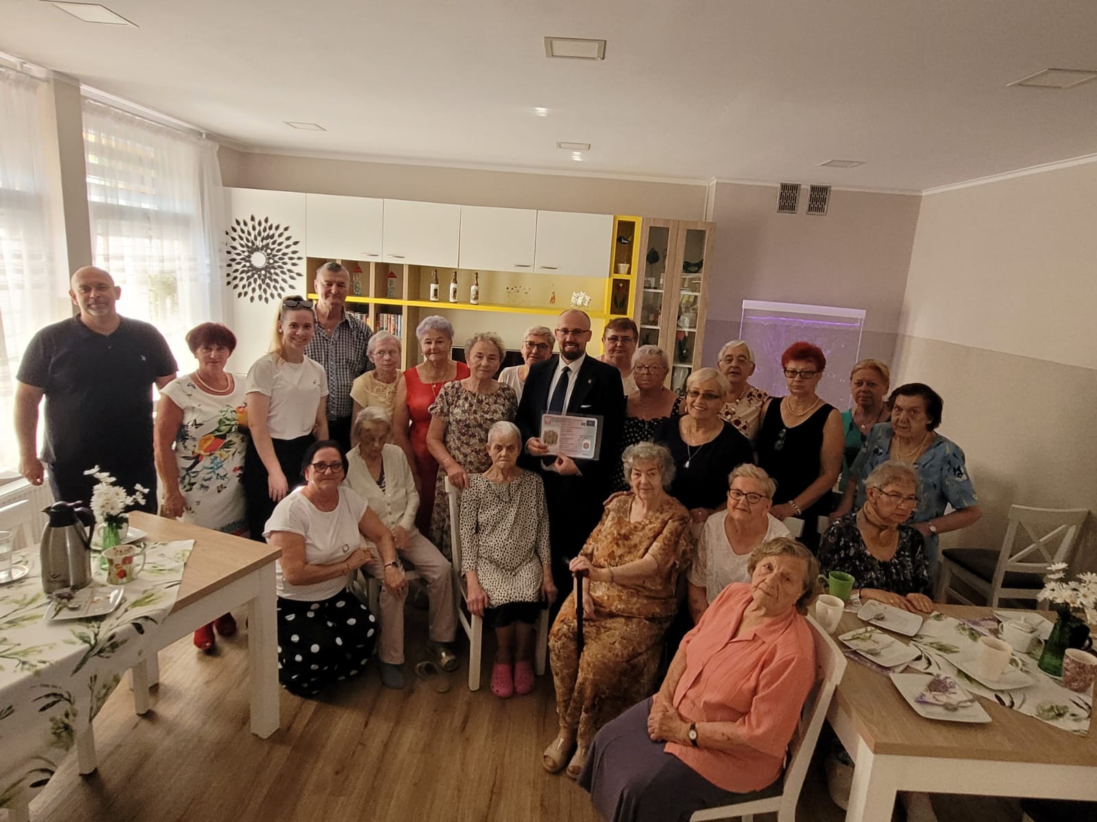 Wizyta Prezydenta Miasta Tczewa w naszym domu!