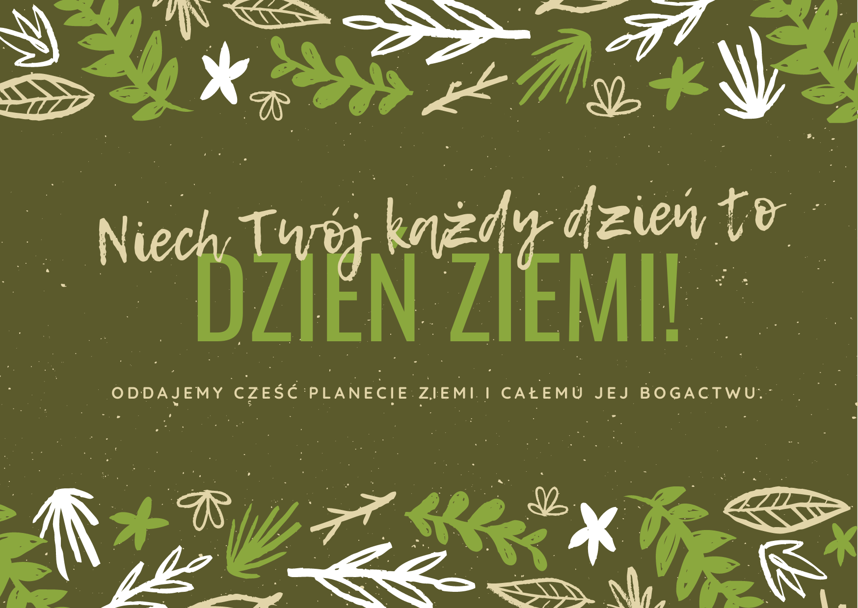 Światowy Dzień Ziemi – 22 kwietnia