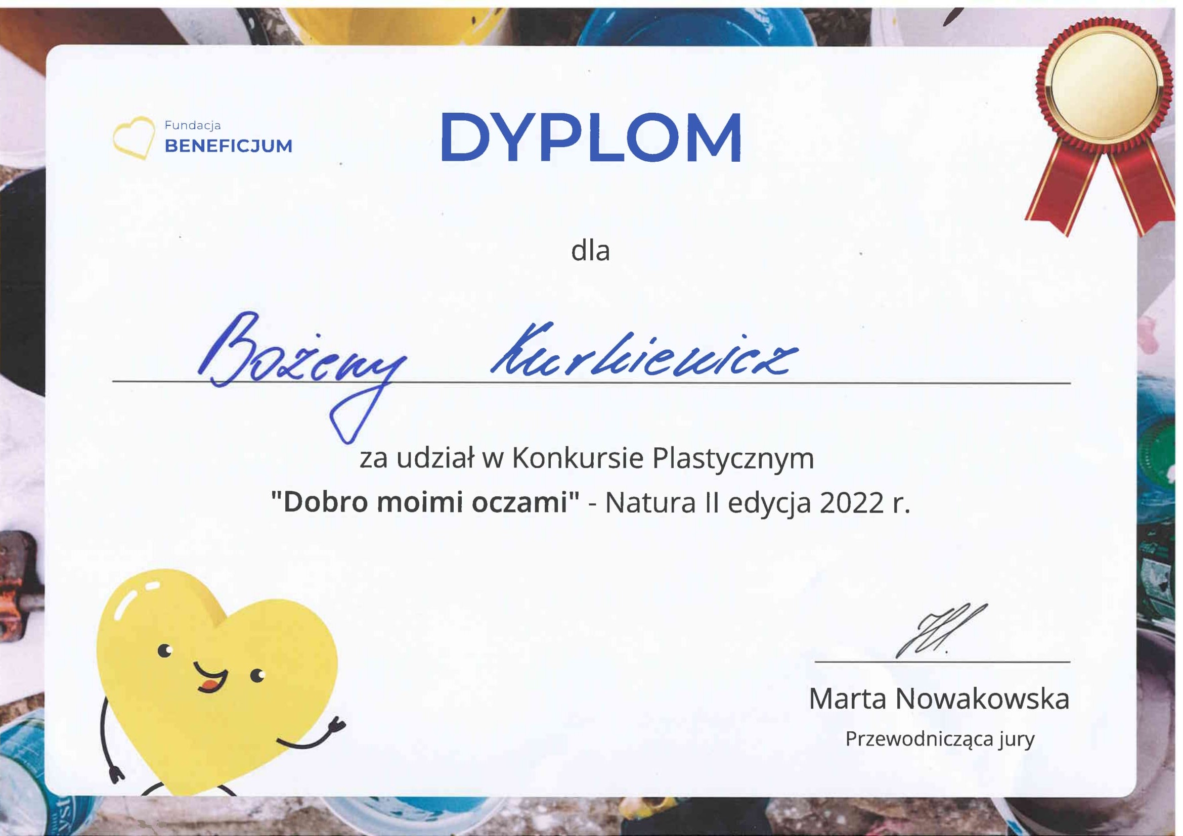 „Dobro moimi oczami” – Natura edycja II 2022r.